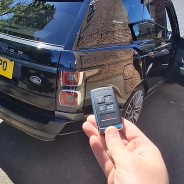 Range Rover – Smart key replaced at the customer's home
