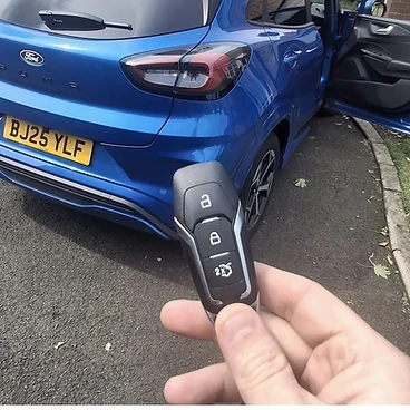 Ford Puma ST – Spare smart key programmed at the vehicle