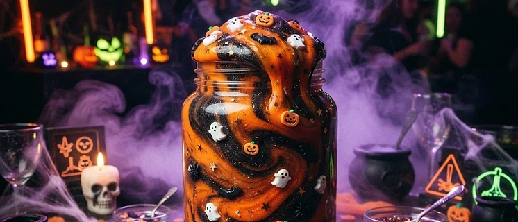 Spooky season slime experience