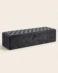 Ashley Ottoman isolated product view