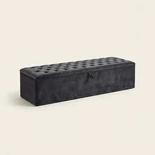 Ashley Ottoman isolated product view