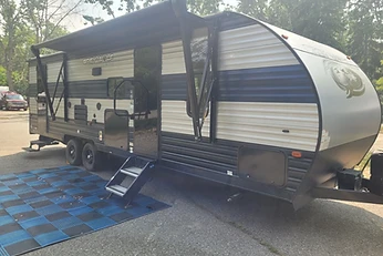2021 Grey Wolf 26 foot Bunkhouse travel trailer with driver-side slide-out