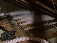 Insulation Blower in Action