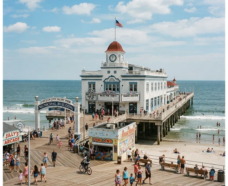 Ocean City Music Pier in Ocean City, NJ
