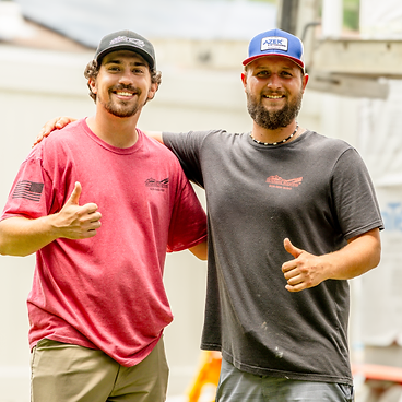 Veterans Roofing team