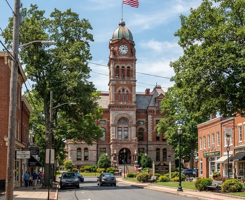 Gloucester County Courthouse in Woodbury, NJ
