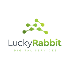 Original Lucky Rabbit Digital Services vertical logo