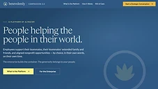 Benevolently website screenshot, captured September 15, 2026