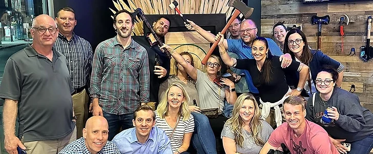 Corporate event at Bullseye
