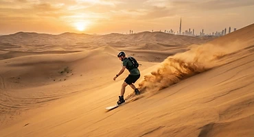 Sandboarding the Dunes