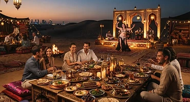 BBQ Dinner Under Stars