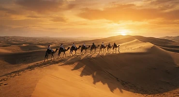 Camel Ride · Golden Hour
