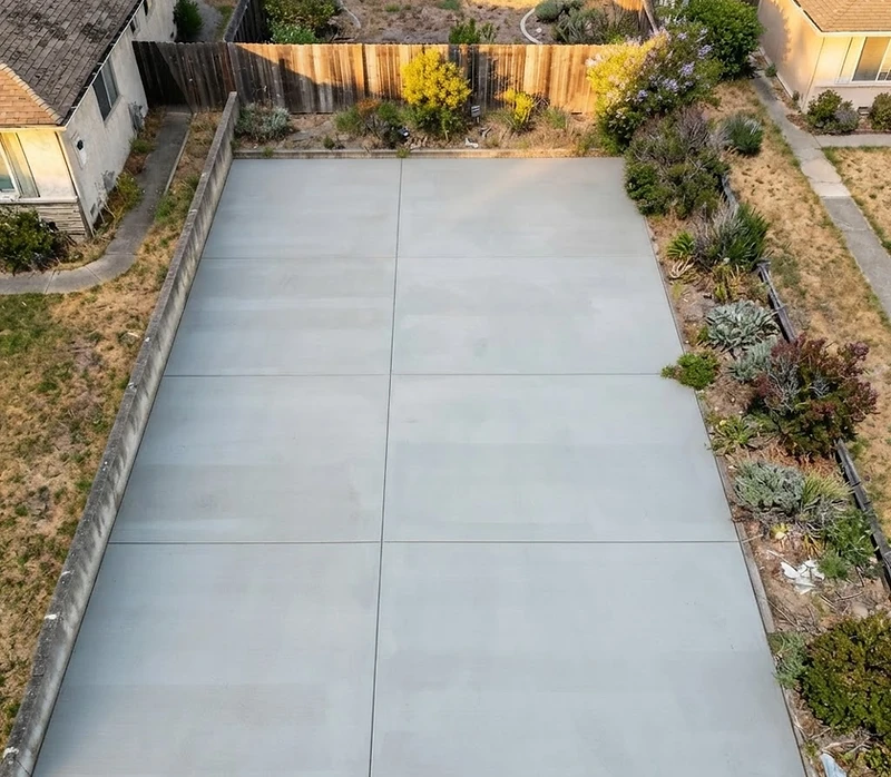 Polymeric sand being installed in paver joints in Sacramento, CA