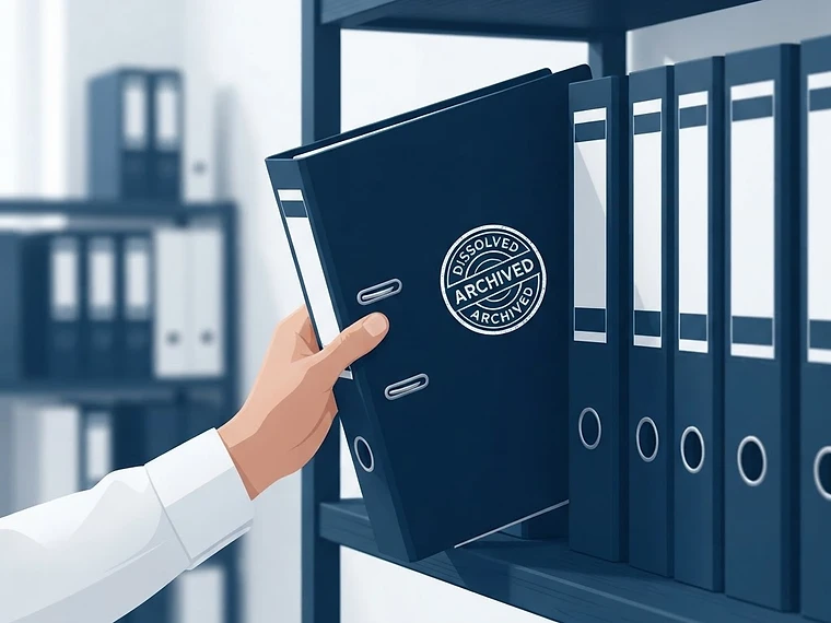 Closing a company properly is its own process.