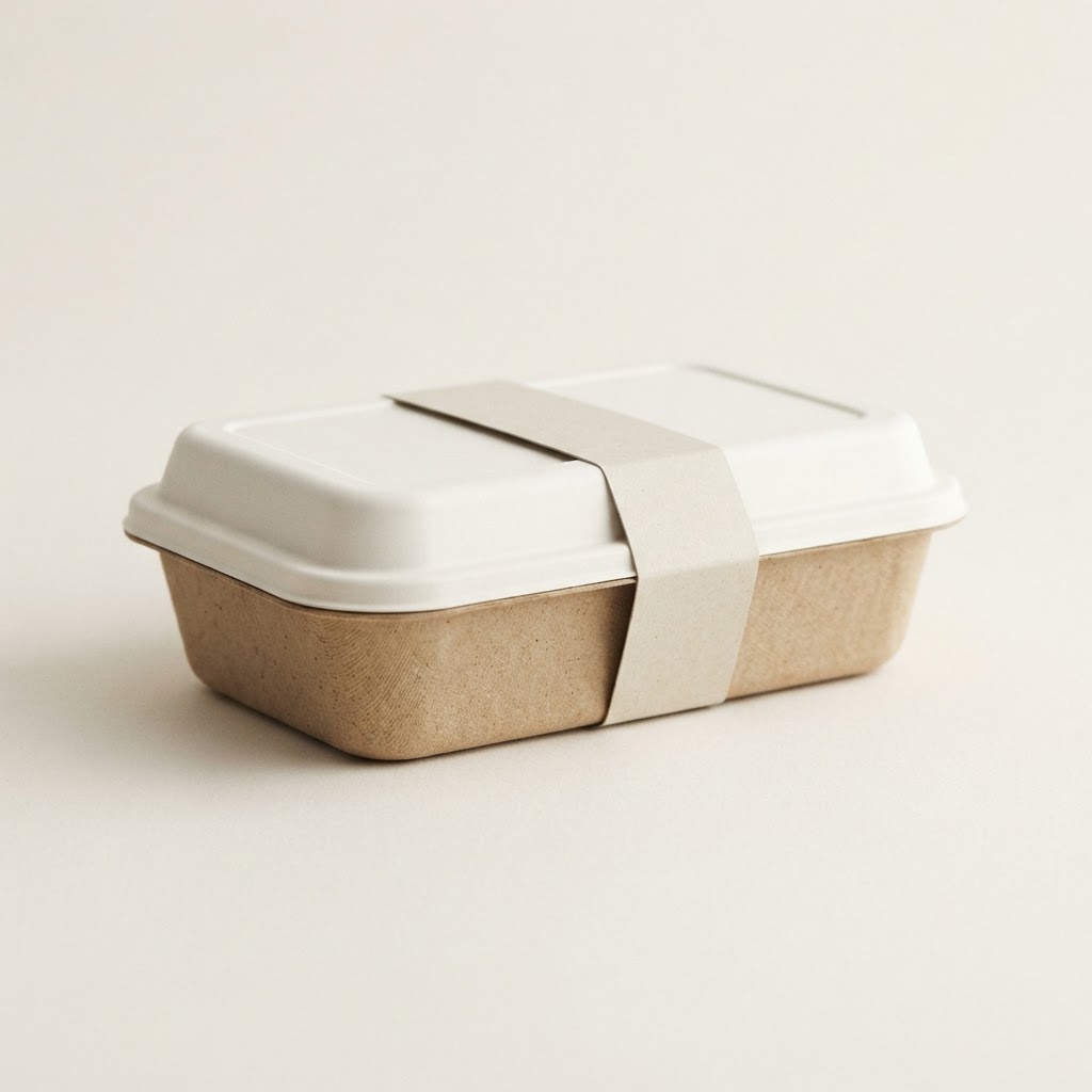 Il prototipo del packaging riutilizzabile su cui lavora il team.