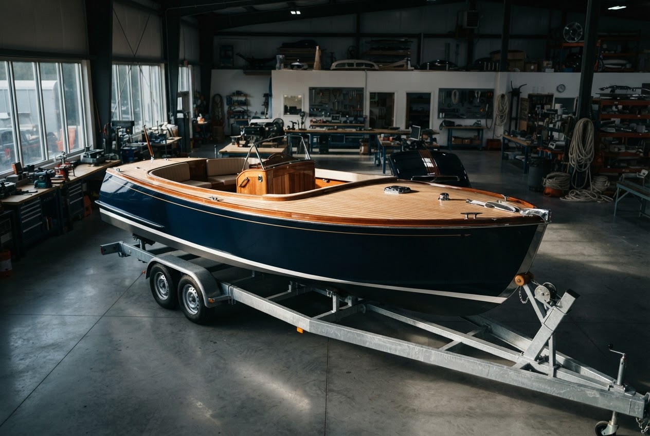 A yacht being reimagined