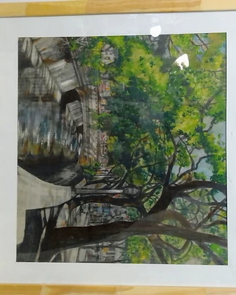 Parque junto al arroyo, mixta, 2025