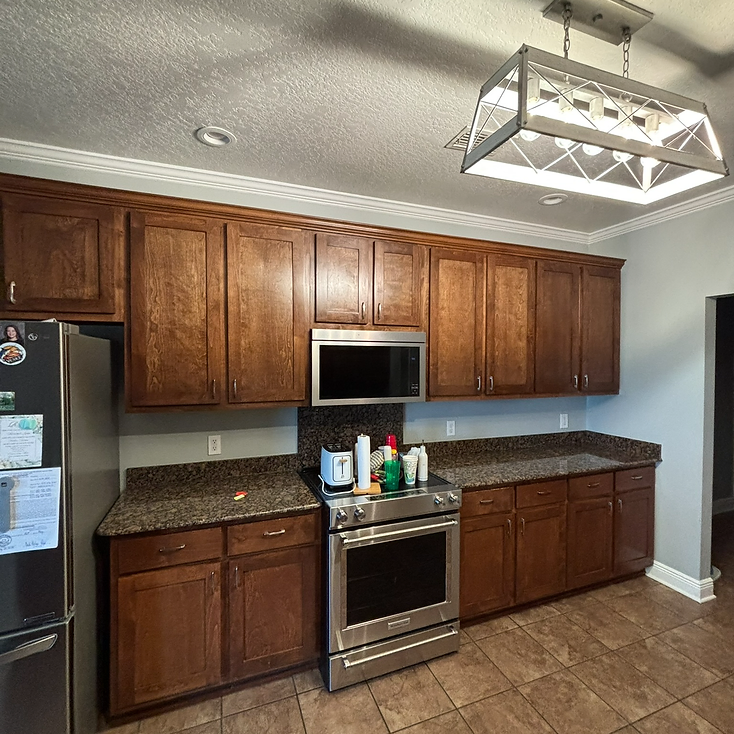 Before: remodel by Holland's Construction on the Mississippi Gulf Coast