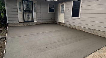Concrete project by Holland's Construction on the Mississippi Gulf Coast