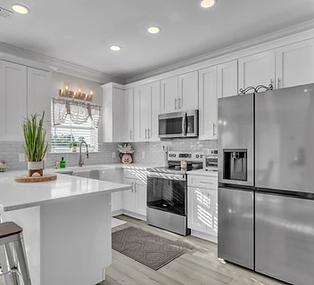 Kitchen by Holland's Construction on the Mississippi Gulf Coast