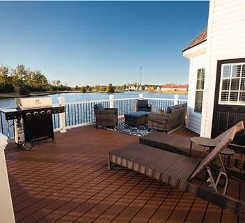 Deck by Holland's Construction on the Mississippi Gulf Coast