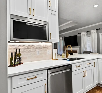 Kitchen by Holland's Construction on the Mississippi Gulf Coast