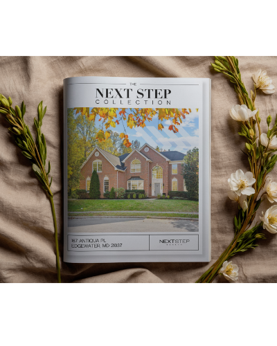 A Next Step Collection brochure example from the 2026 marketing offerings.