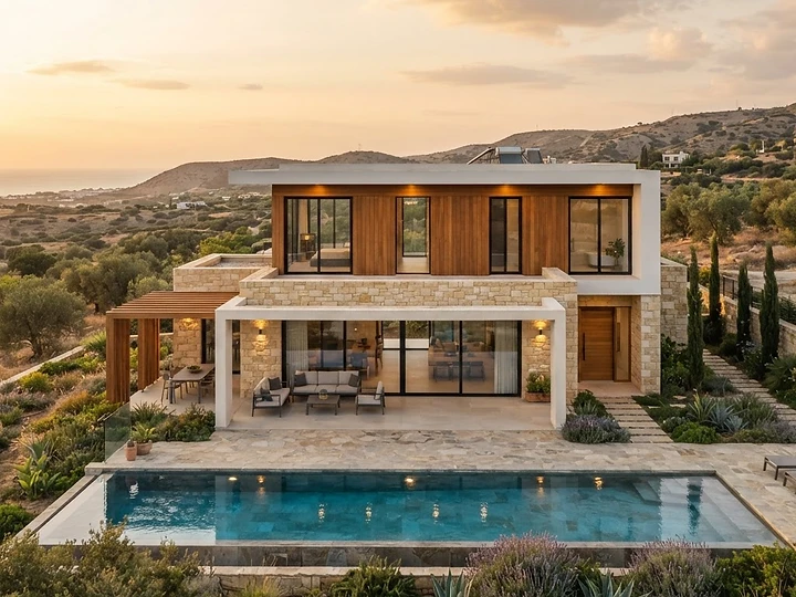 Mediterranean architecture in Cyprus