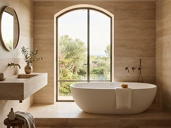 Stone Bathroom