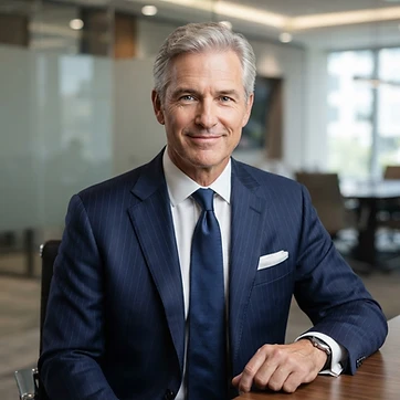 AI-generated portrait representing Charles Beaumont, the SCGK Financial Clarity Concierge Analyst (AI Analyst, not a real person)