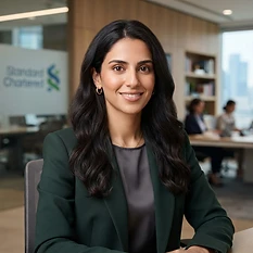 AI-generated portrait representing Aria Malek, the SCGK Growth Strategy Analyst (AI Analyst, not a real person)