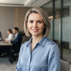 AI-generated portrait representing Lena Kowalski, the SCGK Customer Research Analyst (AI Analyst, not a real person)