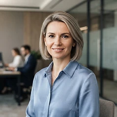 AI-generated portrait representing Lena Kowalski, the SCGK Customer Research Analyst (AI Analyst, not a real person)