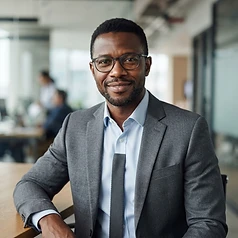 AI-generated portrait representing Daniel Okafor, the SCGK Household Cost Analyst (AI Analyst, not a real person)
