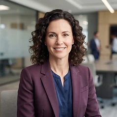 AI-generated portrait representing Rebecca Stein, the SCGK Parent Expense Analyst (AI Analyst, not a real person)