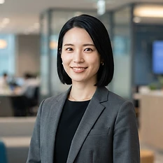 AI-generated portrait representing Hana Kobayashi, the SCGK Streaming Services Analyst (AI Analyst, not a real person)