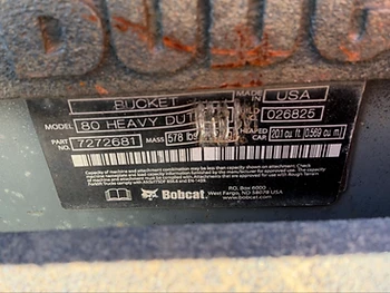 BOBCAT 80" HEAVY DUTY TOOTH BUCKET