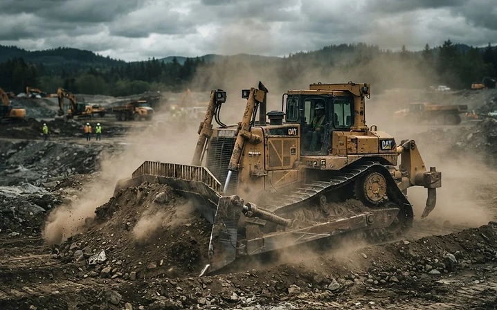 Equipment on the job