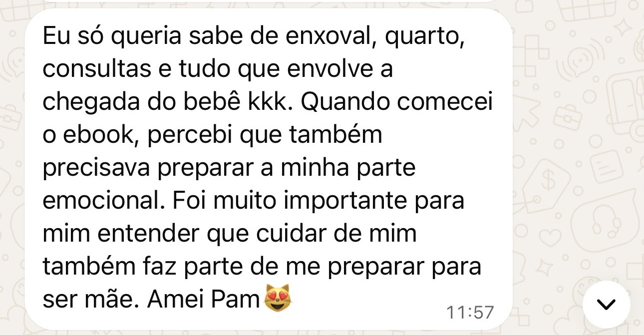 Depoimento real de leitora sobre o guia