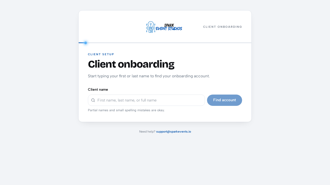 Onboarding Portal template preview