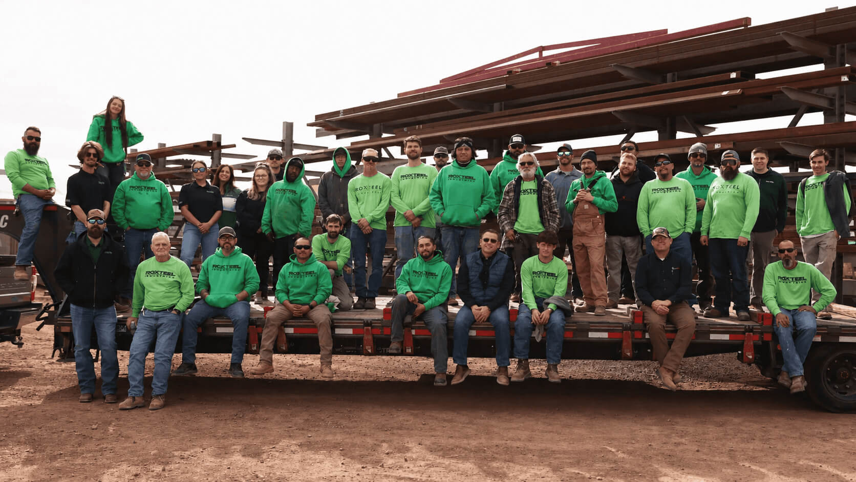 The RoXteel Industrial team at the Arizona manufacturing campus