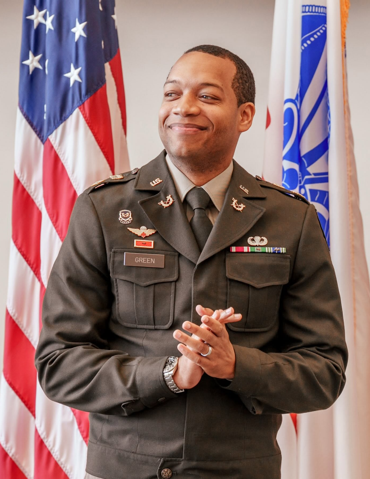 Major Jordan Anthony Green, JD