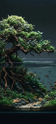 Bonsai Aquascapes