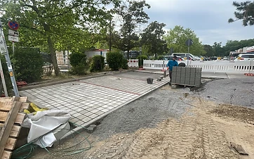 Pflasterarbeiten – Vorher & Nachher