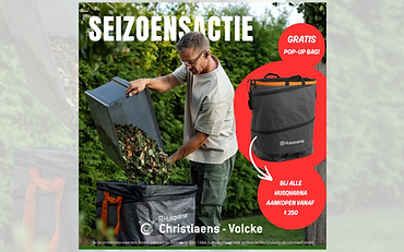 Gratis pop-up bag! I Seizoensactie 🍂