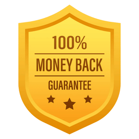 100% money back guarantee