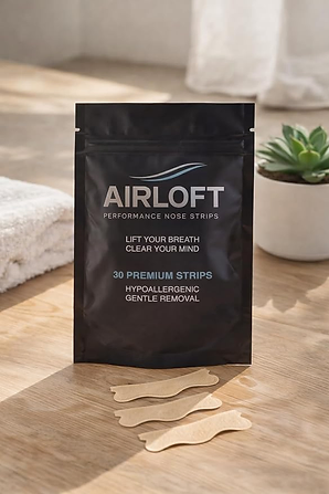 AirLoft Performance Nose Strips product pouch