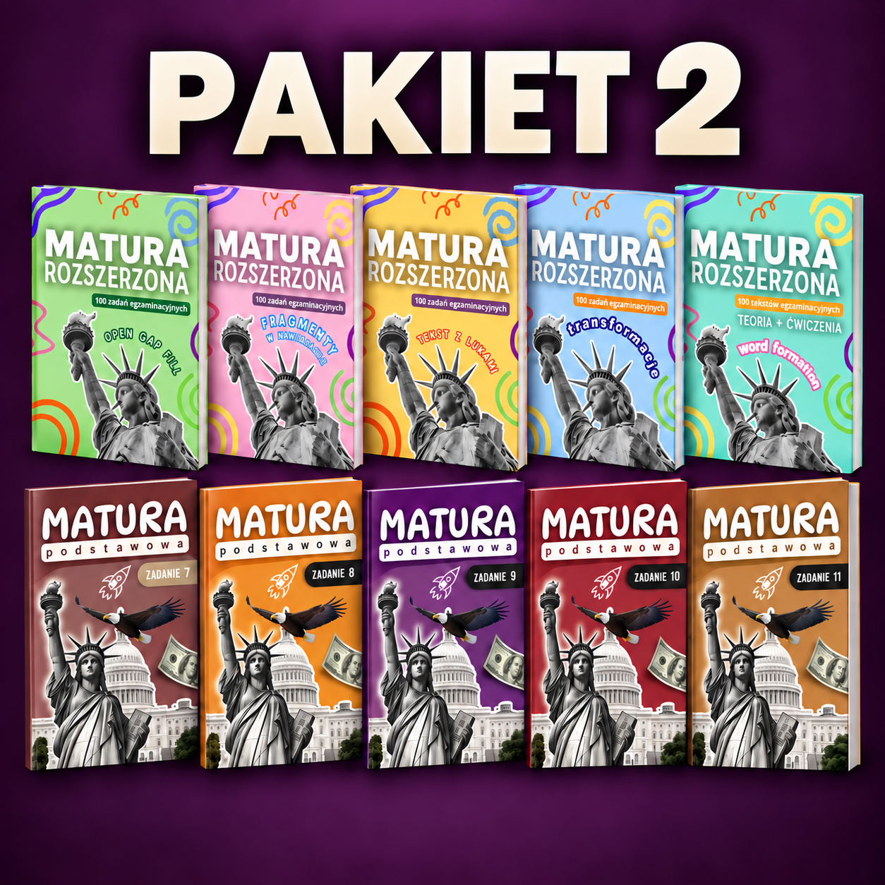 PAKIET 2 — okładki e-booków