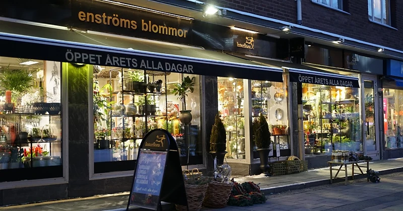 Enströms Blommor på Storgatan 40 i Luleå