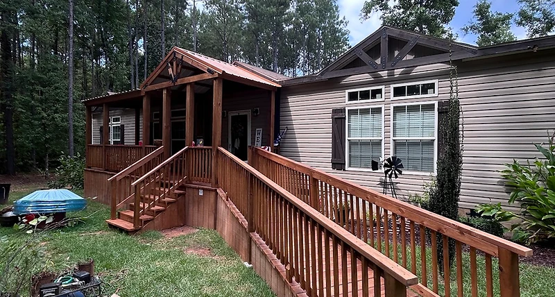 Finished deck